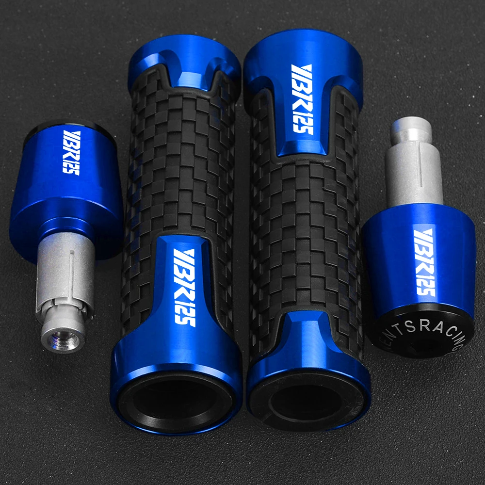 Handlebar Grips Motorcycle Handle Ends Plug Bright Caps