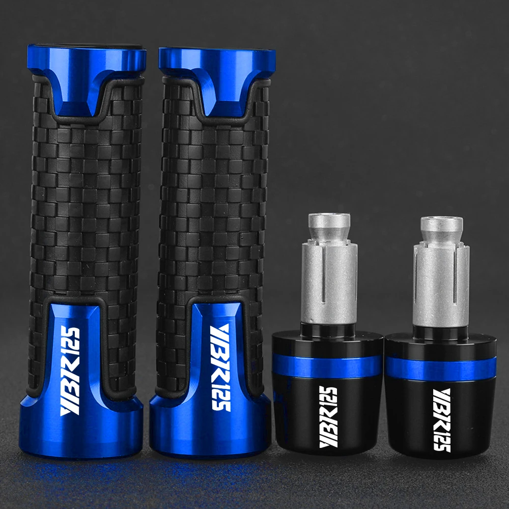 Handlebar Grips Motorcycle Handle Ends Plug Bright Caps