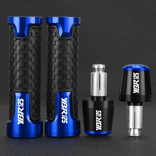 Handlebar Grips Motorcycle Handle Ends Plug Bright Caps