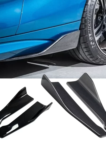 Side Skirt Spoiler Splitter Protector Bumper Universal