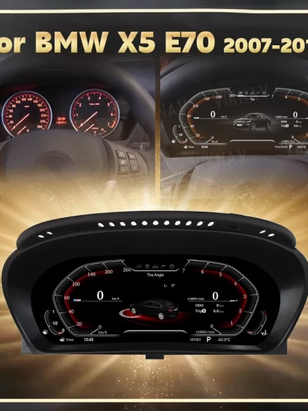 Digital Speed Gauge Cluster Virtual Cockpit instrument Dashboard