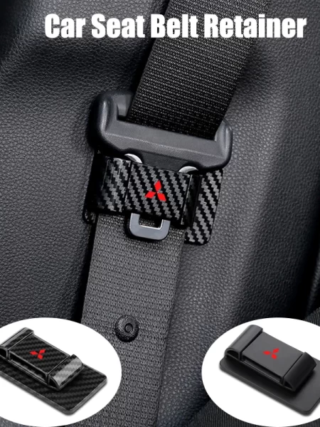 Safety Seat Belt Retainer Clips 1pcs Car Interiors