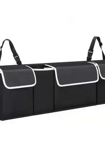 Adjustable Backseat Organizer Storage Bag SUV Trunk