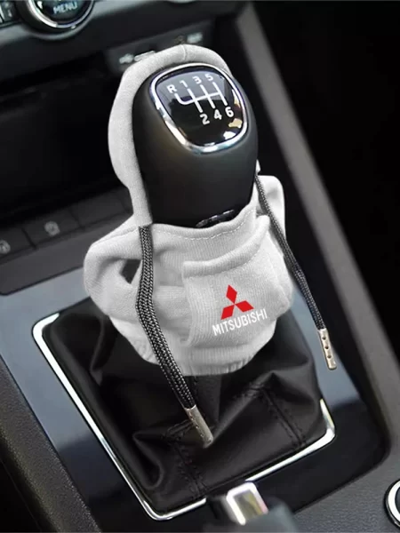 Hoodie Sweatshirt Gear Shift Cover Car Manual Handle Accessories